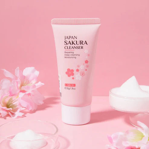 Japan Sakura Cleanser, Face Moisturizer