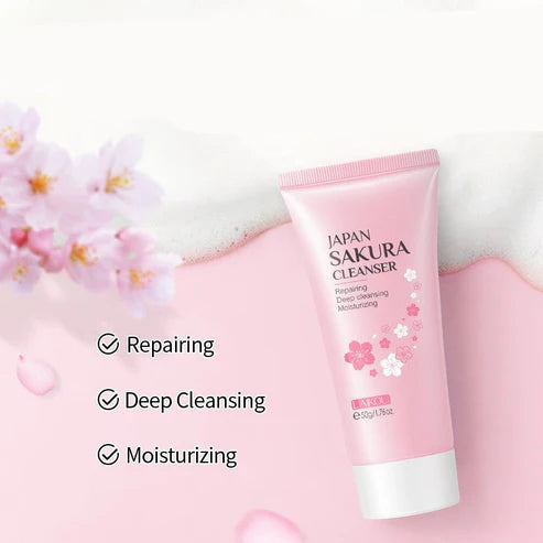 Japan Sakura Cleanser, Face Moisturizer