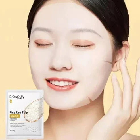 Bioaqua RiceRaw Pulp Face Mask (20pc)