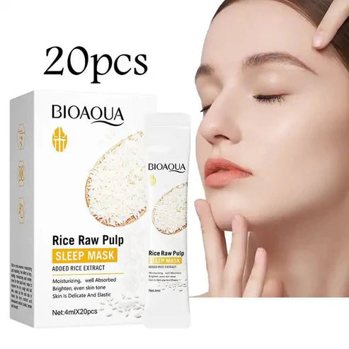 Bioaqua RiceRaw Pulp Face Mask (20pc)