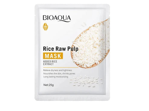 Bioaqua RiceRaw Pulp Face Mask (20pc)