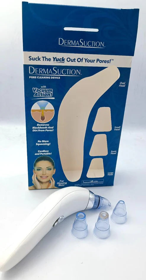 DermaSuction Face Pore Cleansing Beauty Instrument