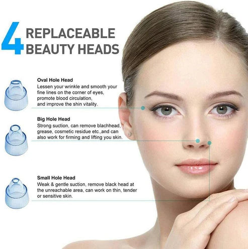 DermaSuction Face Pore Cleansing Beauty Instrument